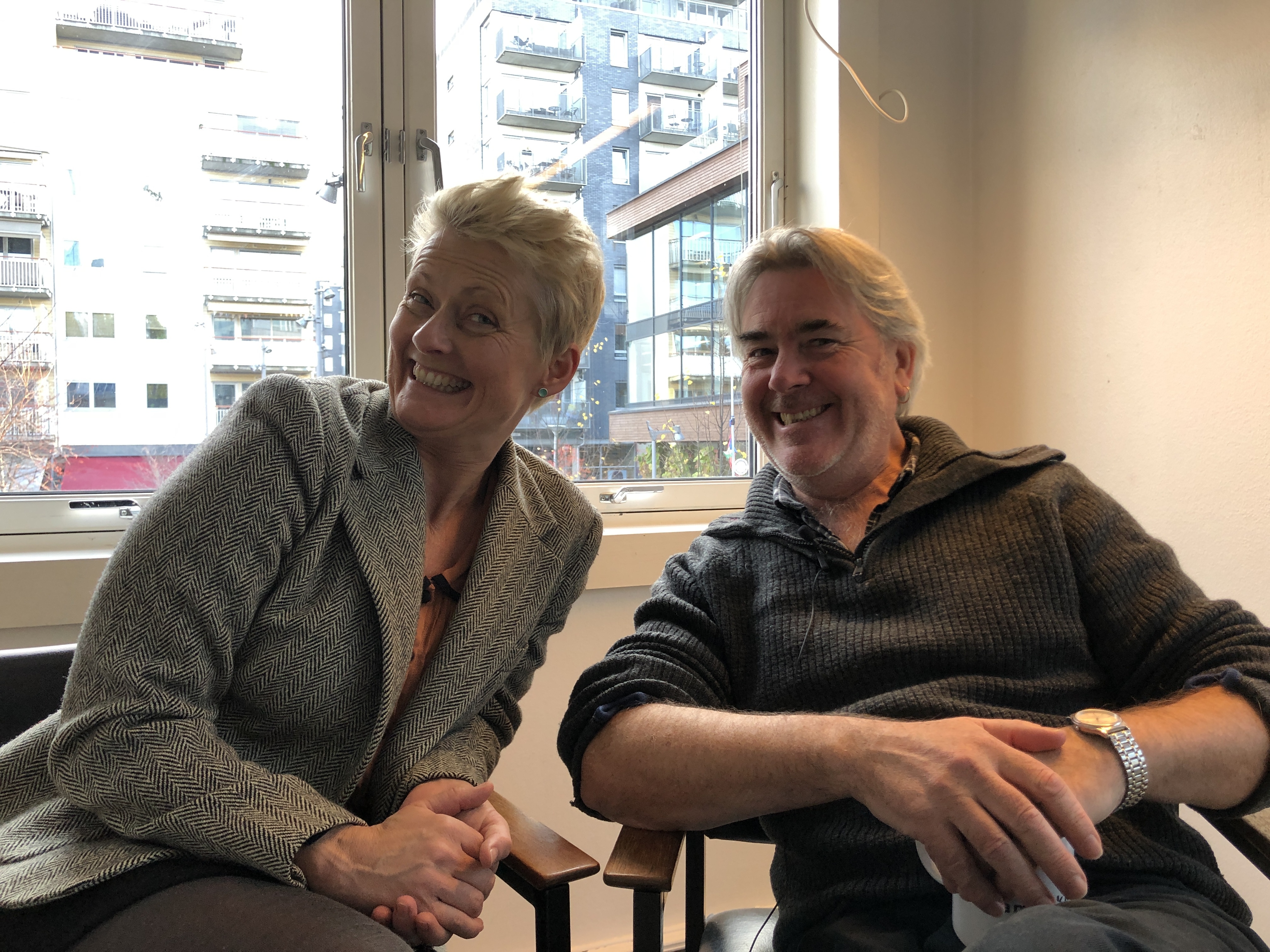 Line Rosvoll and Neil Howard photo Trine Kleven