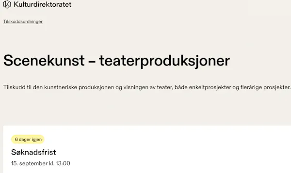 Kulturraadet web
